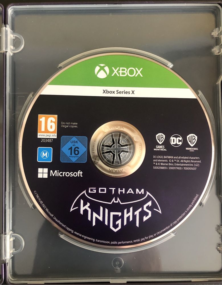 Gotham Knight Rycerze Gotham 2022 Xbox XSX Steelbook Polska wersja