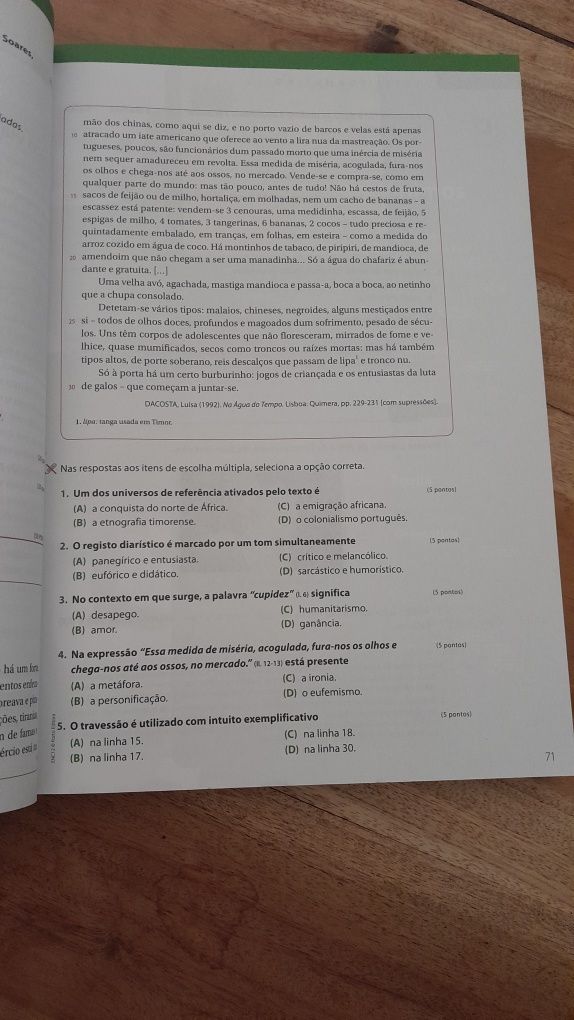 Livro Encontros Português 12.° ano