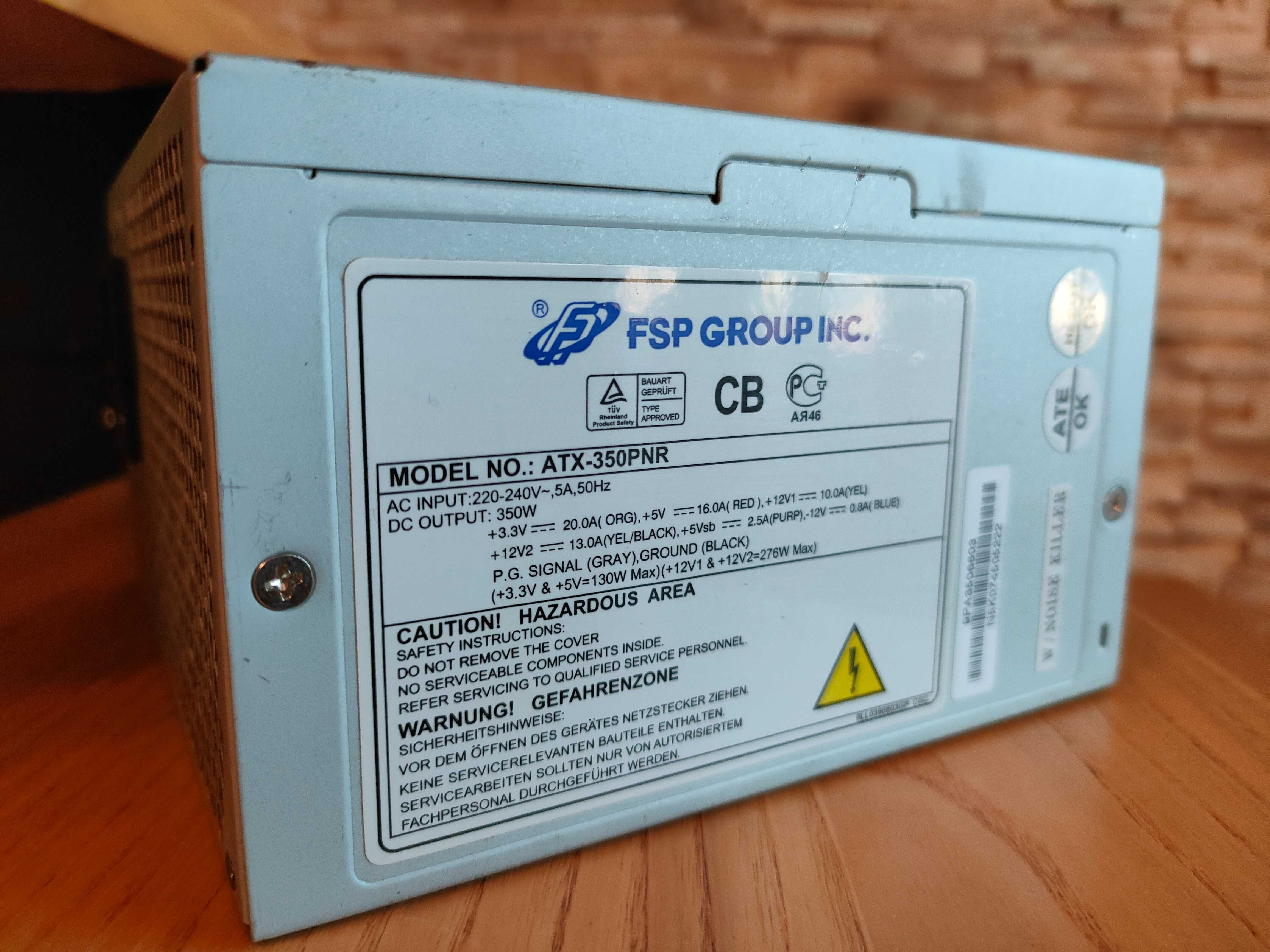 Блок живлення 350W FSP Group Inc. ATX-350PNR
