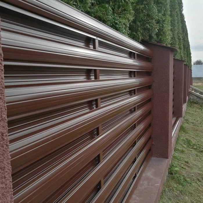 Штахетник Металевий Двухсторонній