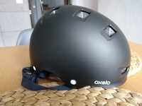 Kask oxelo, czarny mat