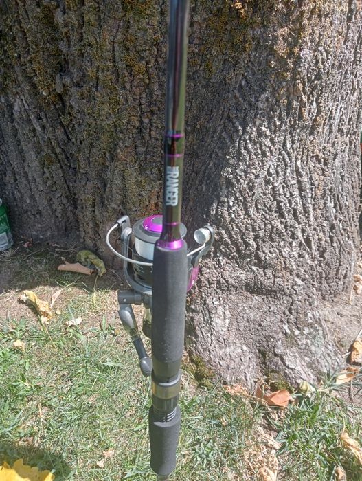 Cana de pesca de três partes