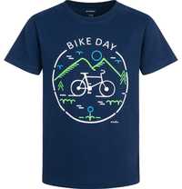 T-shirt Koszulka męska bawełna granatowy M MTB bike rower Endo