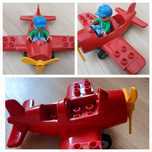 Lego Duplo samolot i pilot
