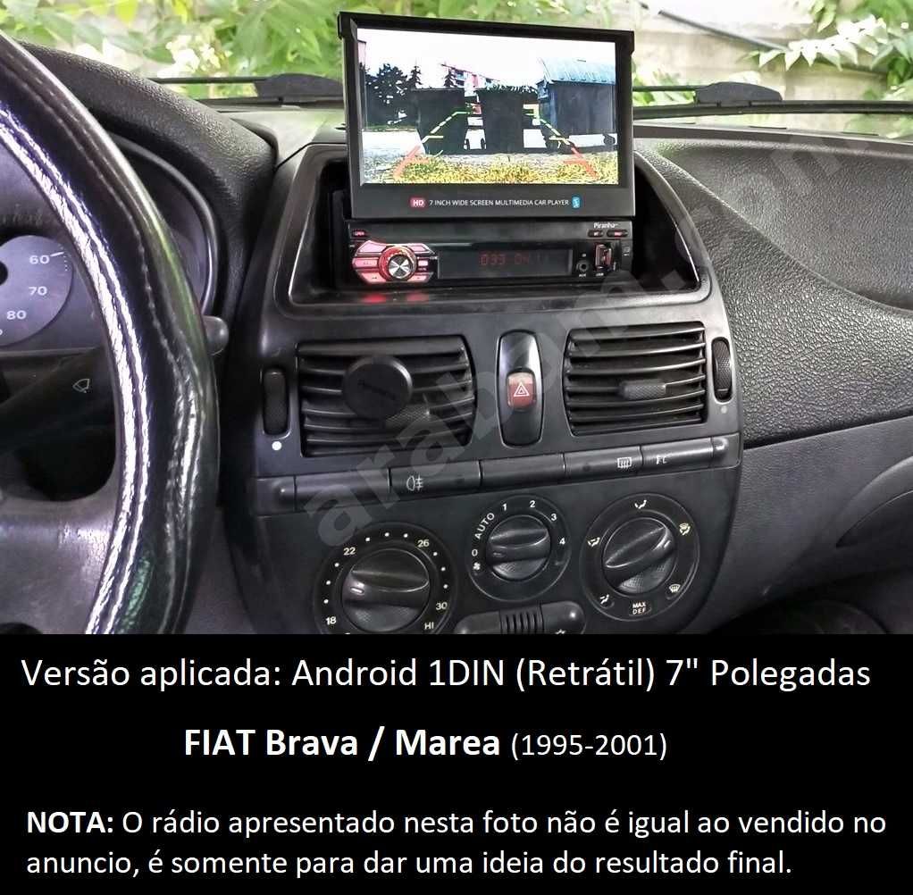 Rádio 1DIN Android • FIAT Punto Brava Marea Linea Palio Multipla • GPS