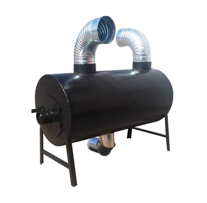 • 5 мм! 12 кВт! ОБДУВ! Печь Буржуйка Булерьян (Булер'ян) | TVOE TEPLO