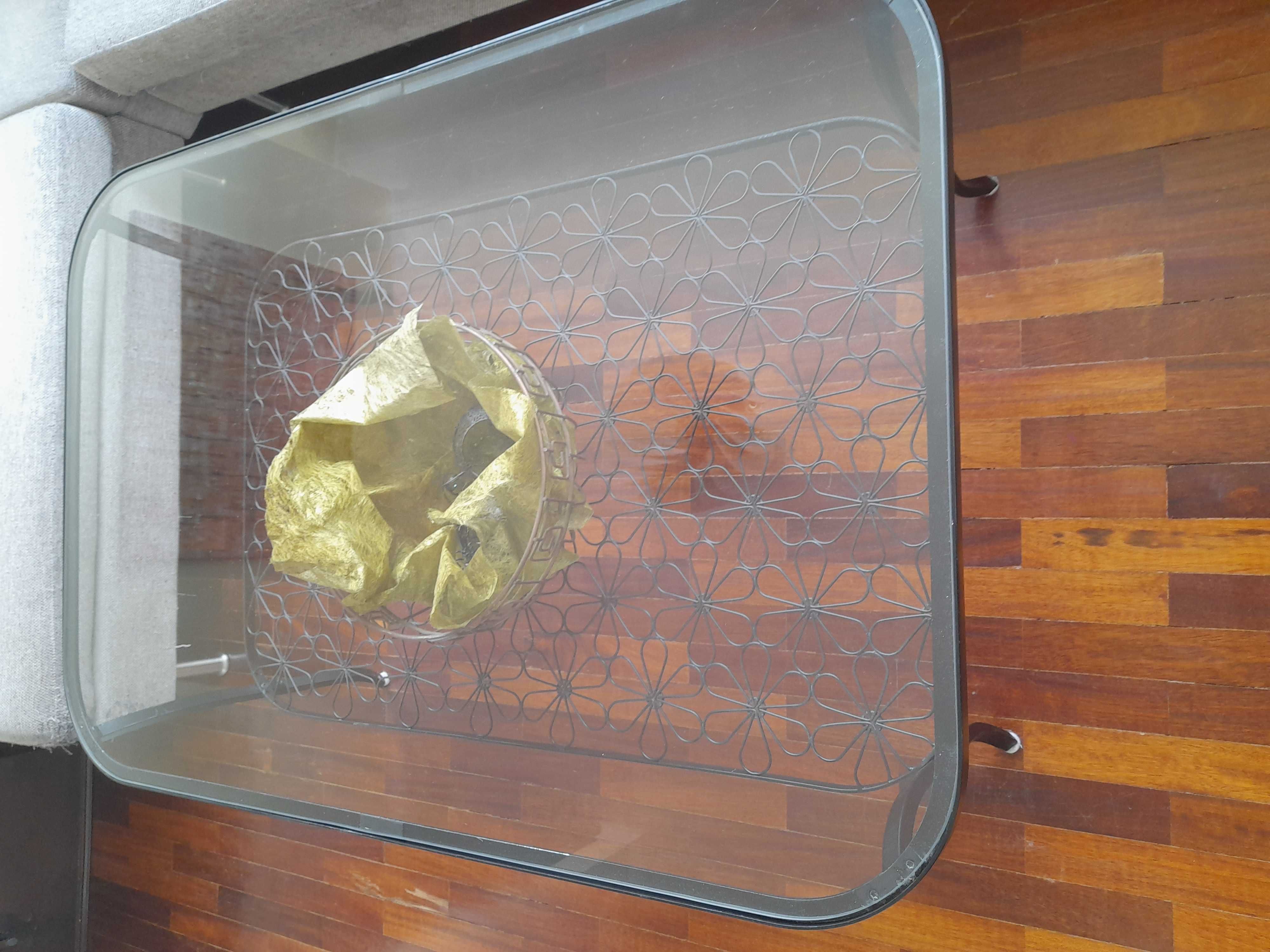 Mesa de Vidro para centro de Sala
