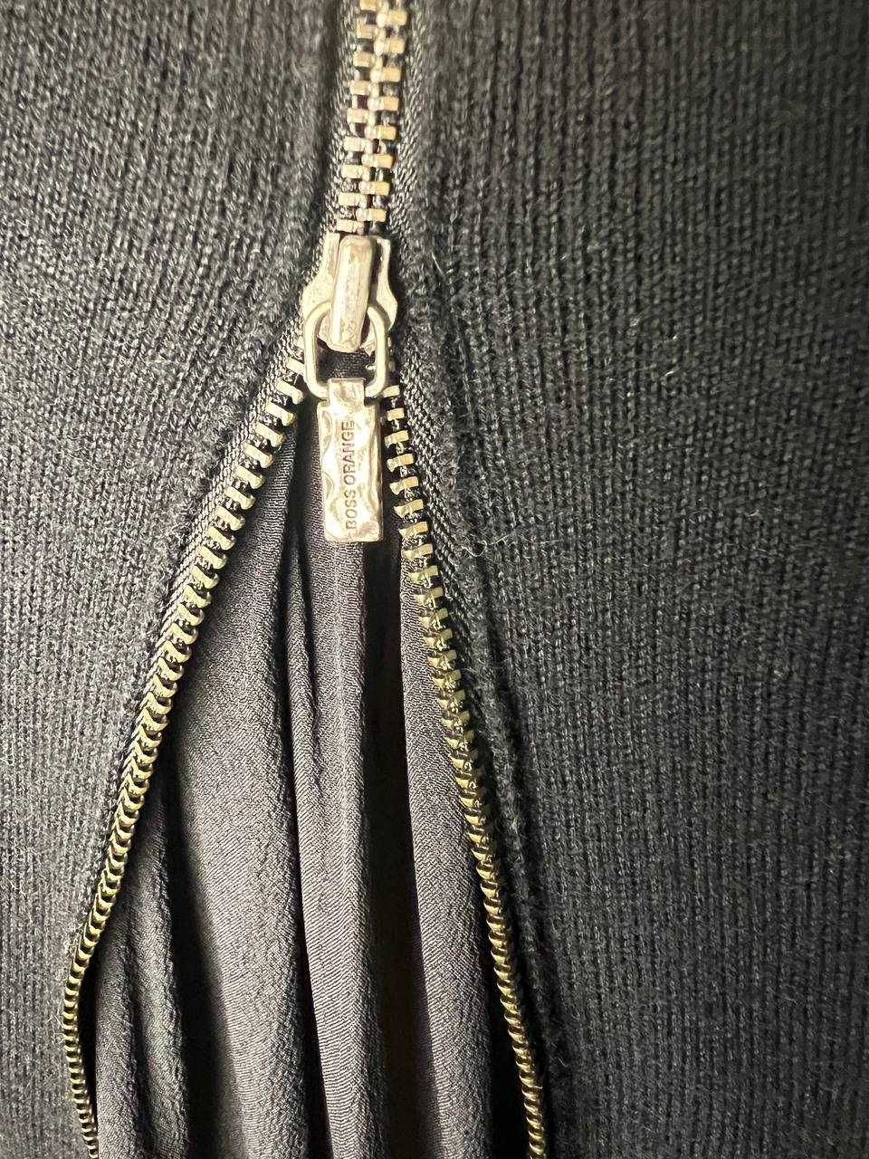 Hugo Boss шелковая женская кофта натуральная шерсть на замке