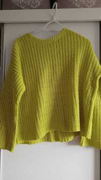 Sweter     żółty