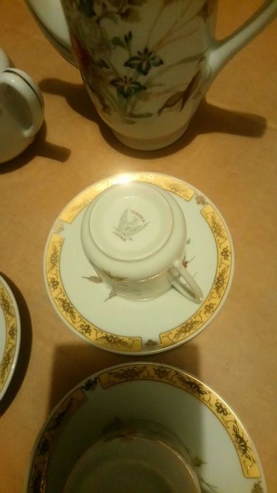 Conjunto de chá chinês antigo