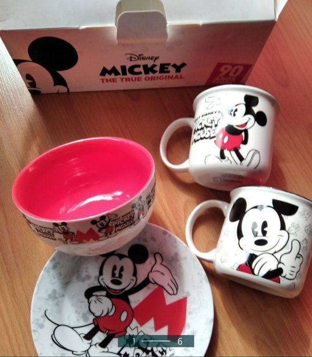 Conjunto refeição Mickey