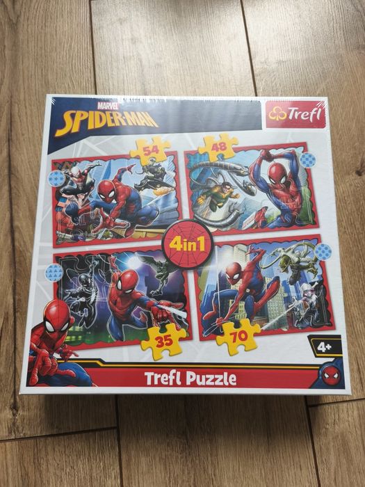 Nowe puzzle Spider-Man – 4 układanki