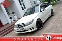 Mercedes-Benz Klasa C C220 163KM AUTOMAT AMG panorama harman kardon navi PDC super stan