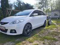 Mazda 5 sportowy minivan 2010 7 osobowy mały przebieg