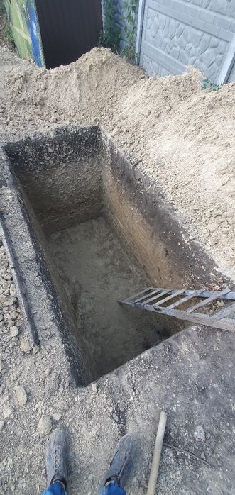 Земляные роботы, копка ям траншеи