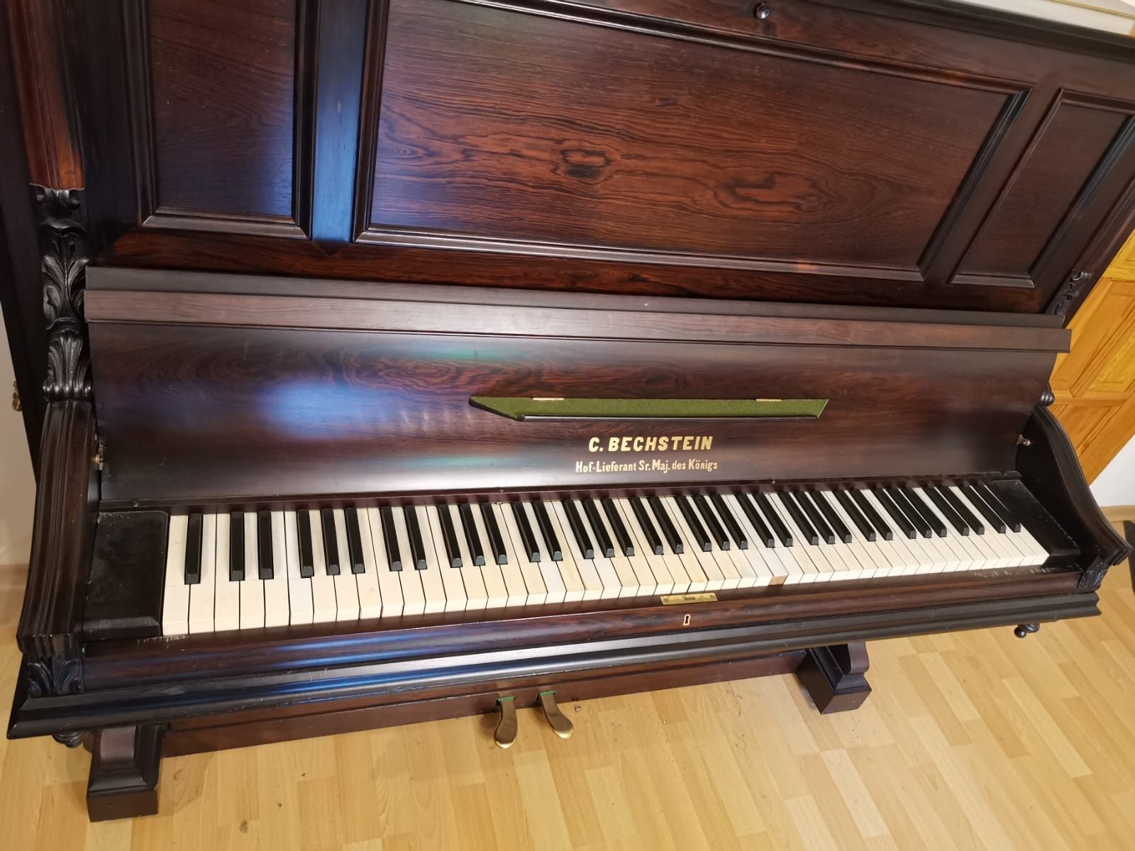 Pianino C. Bechstein z 1862 roku