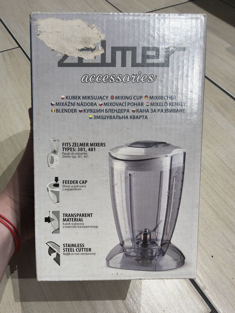 Kubek miksujący Zelmer typ 381, 481 kielich blendujący blender mikser
