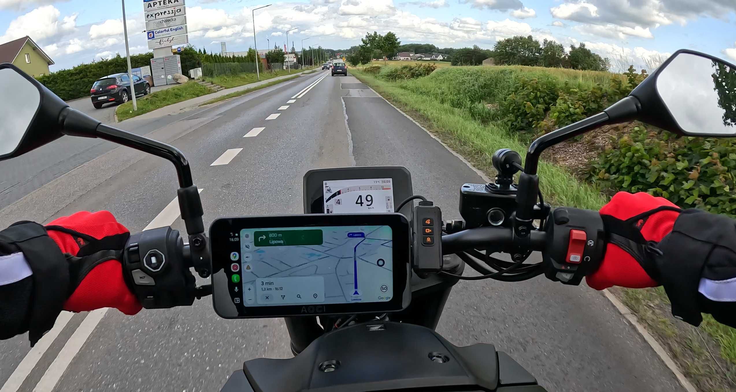 Aoocci C6 Pro - wideorejestrator, Android Auto i czujniki ciśnienia!