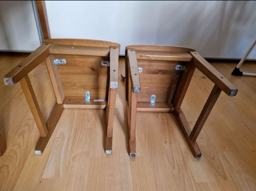 Stolik krzesła ikea Leksvik dla dzieci