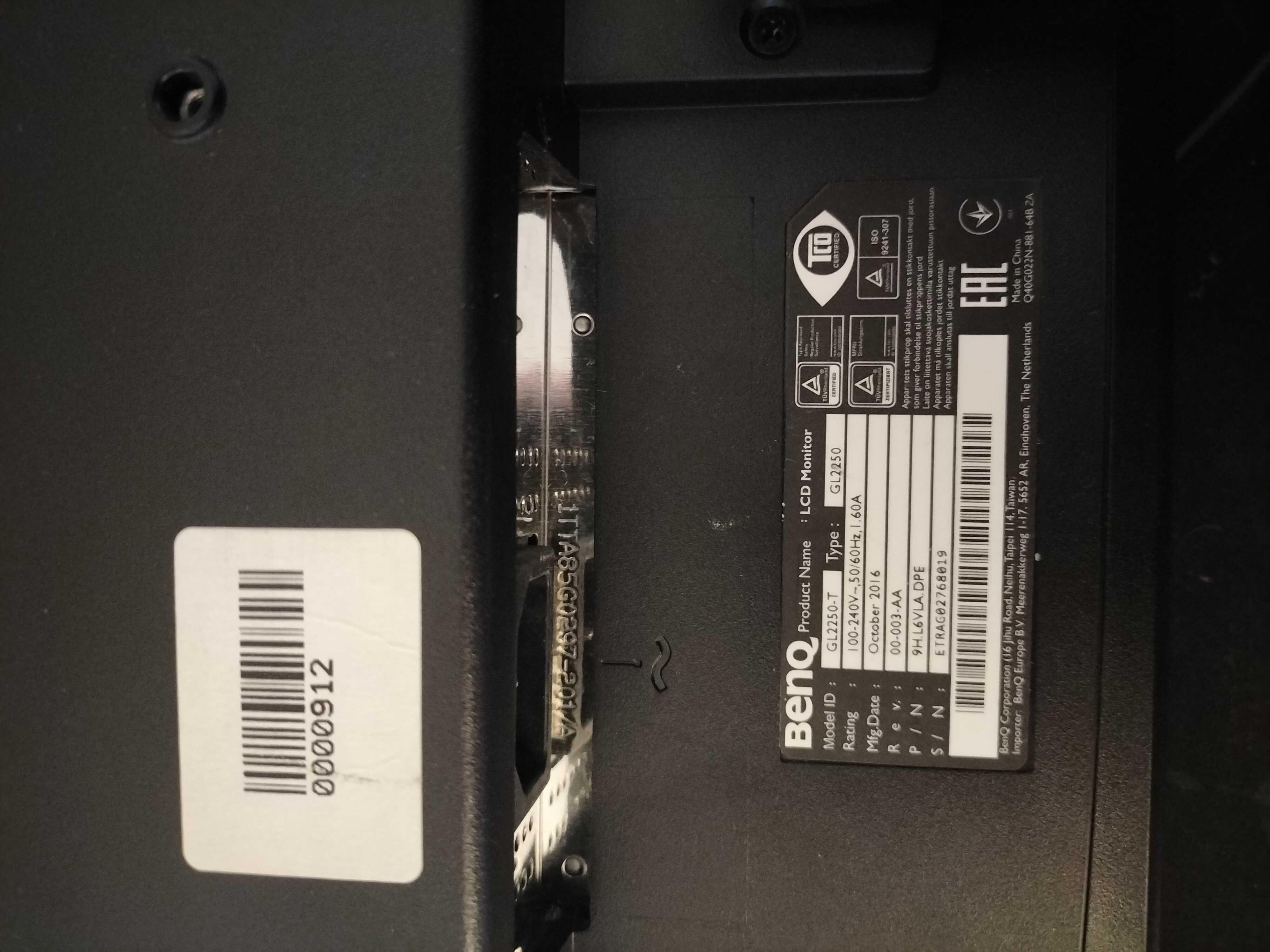 Monitor BENQ GL2250-T 22 cale