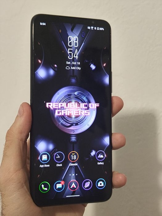 ASUS Ігровий смартфон ROG Phone 5 Ultimate 12/256 кулер 5 pro