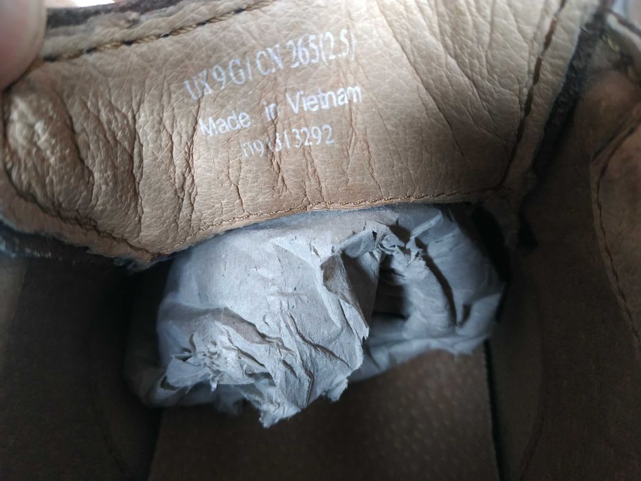 Clarks active air кожа нубук 43-44р.