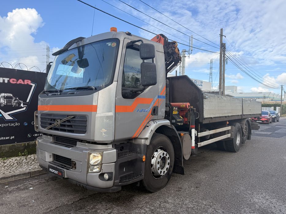 VOLVO FE GRUA PK15500 E ESTRADO 7,50 APENAS 197.000km ##OPORTUNIDADE##