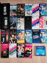 22 Taśmy video VHS