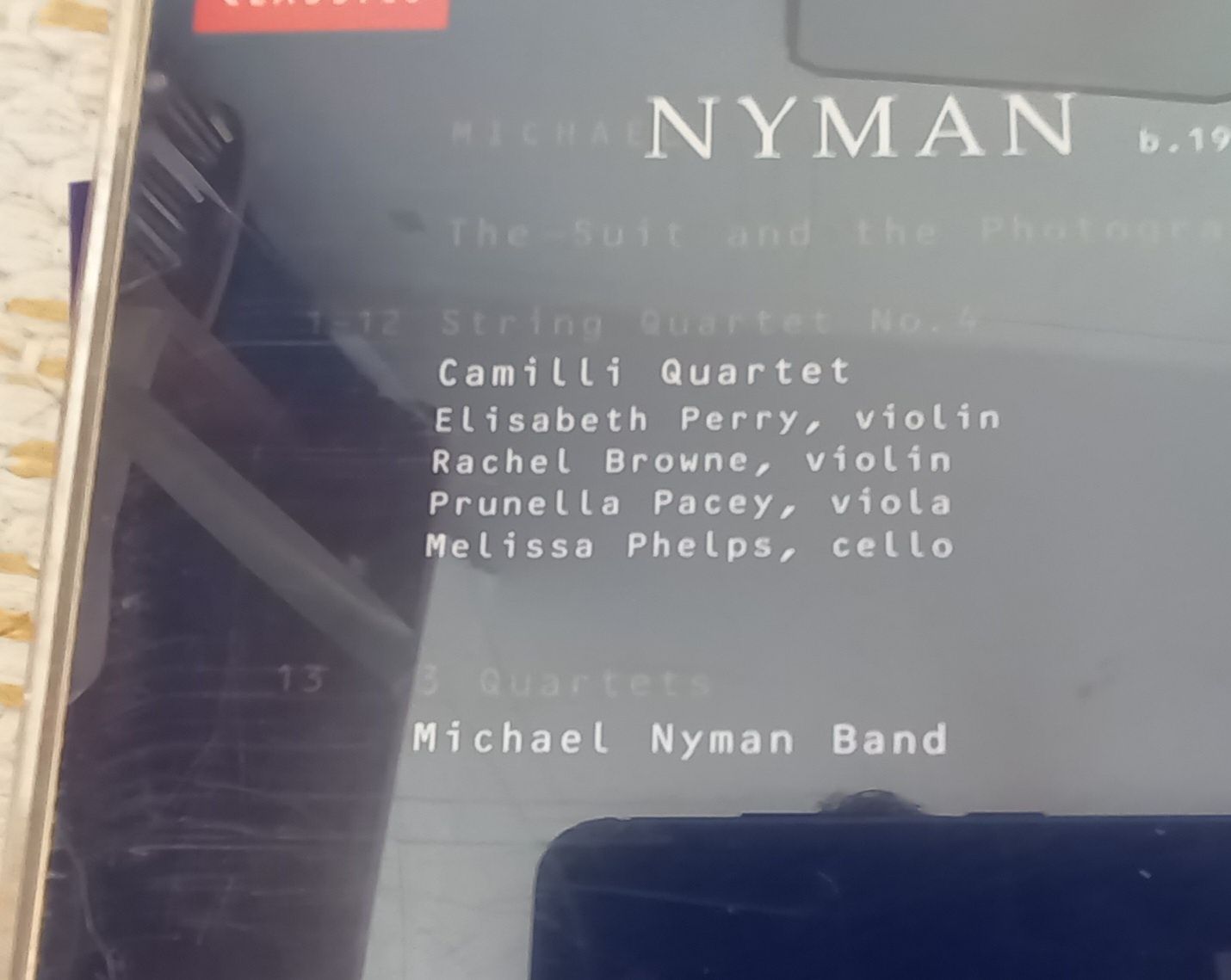 Dois cds de Michael Nyman