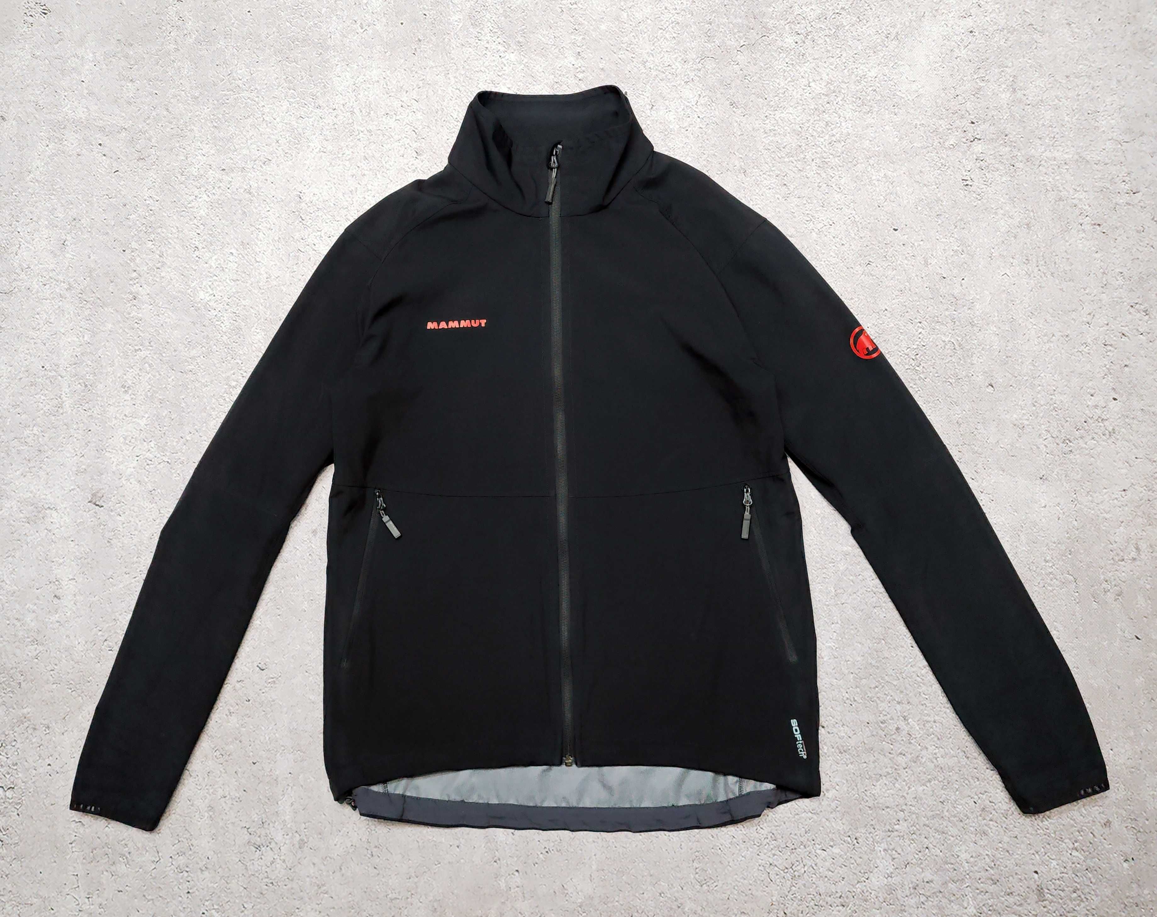 XL | MAMMUT Softech Softshell Kurtka męska windstopper