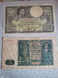 stare pieniądze banknoty