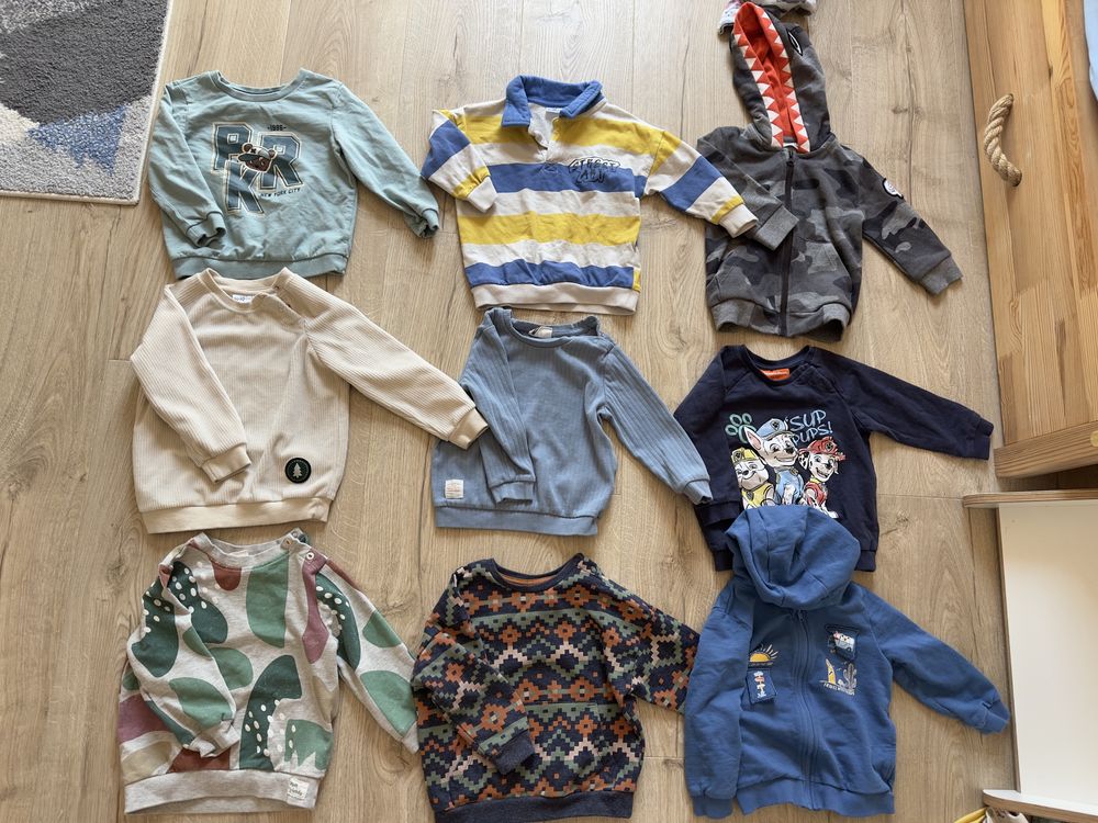 Ubranka chłopięce 80 sztuk 80 86 92 sinsay smyk h&m
