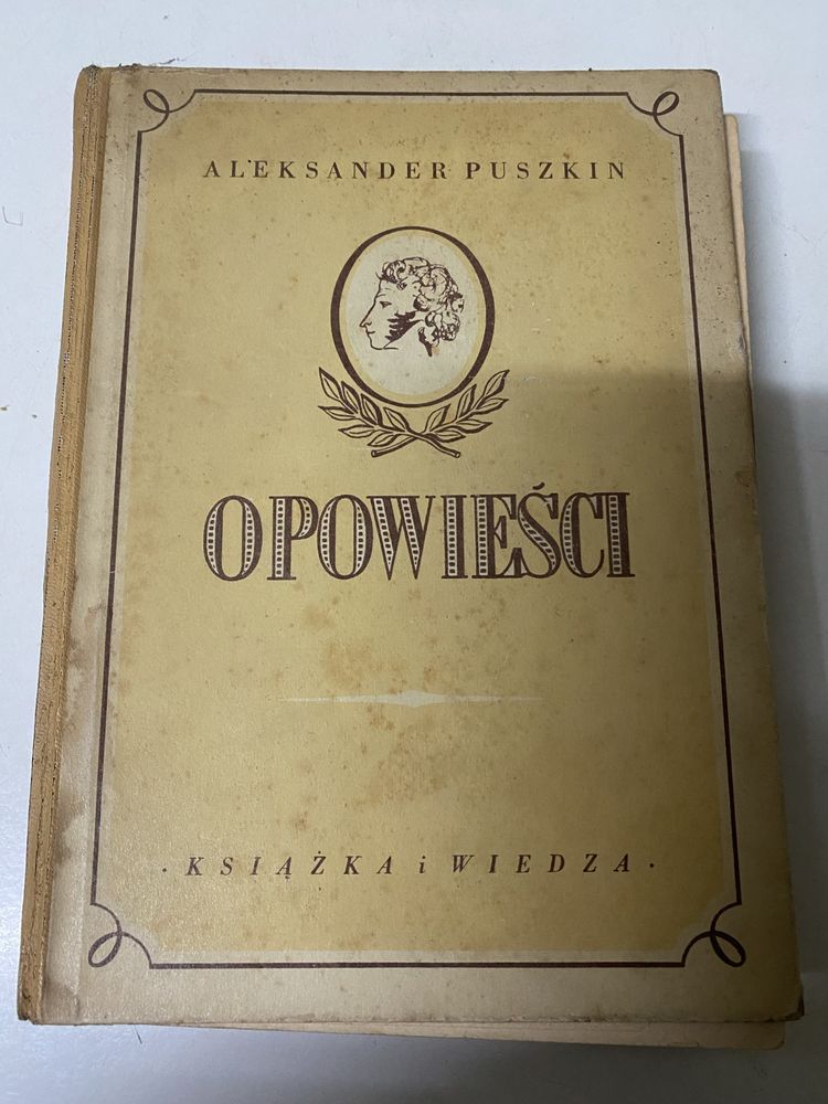 Opowiesci Aleksander Puszkin 1949r