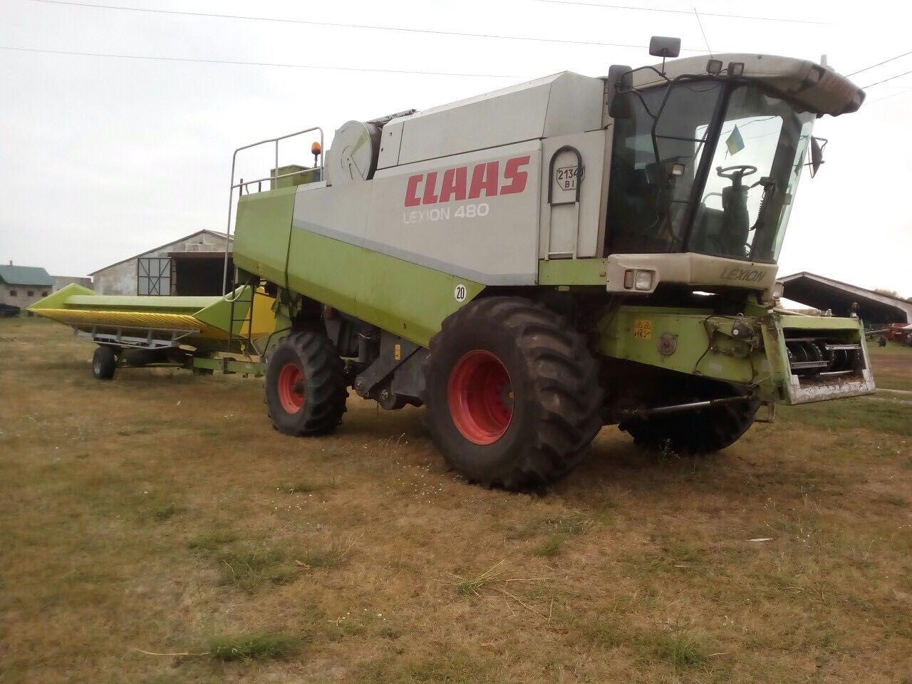 Claas lexion 480, двигун САТ С12 - через банк кредит