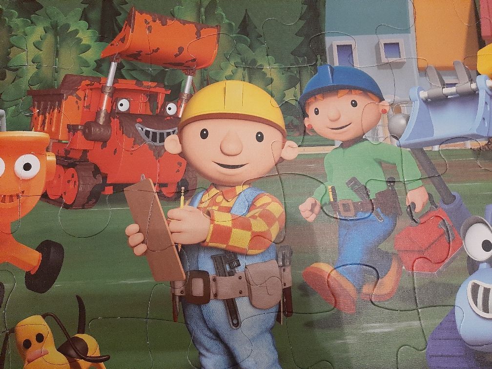 Puzzle  Bob Budowniczy, maxi 24 elementy