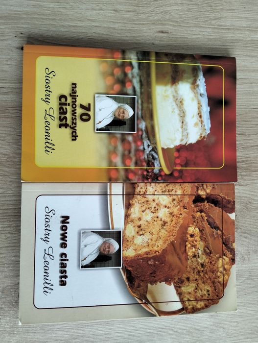 Książka z przepisami Nowe i najnowsze ciasta siostry leonilli