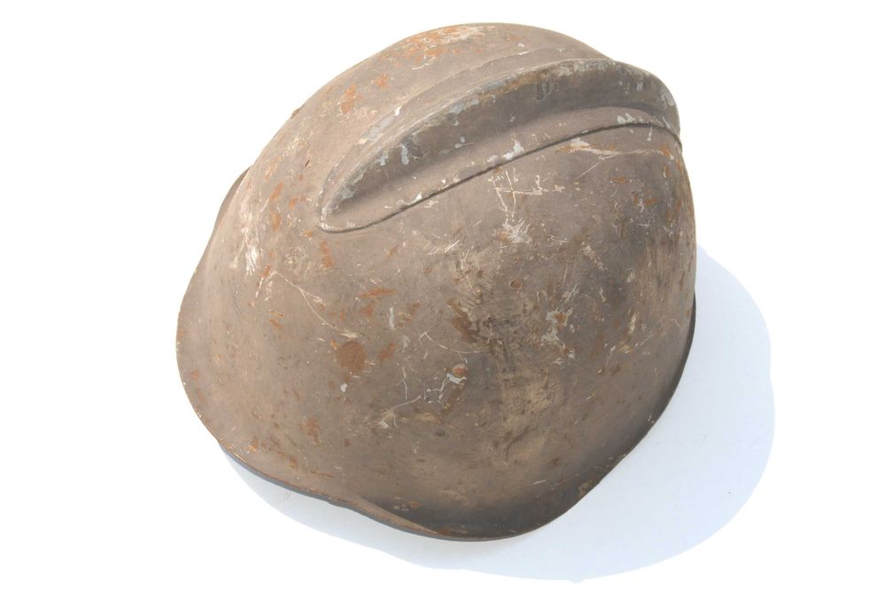 Stary przedwojenny hełm strażacki kask nakrycie głowy unikat antyk