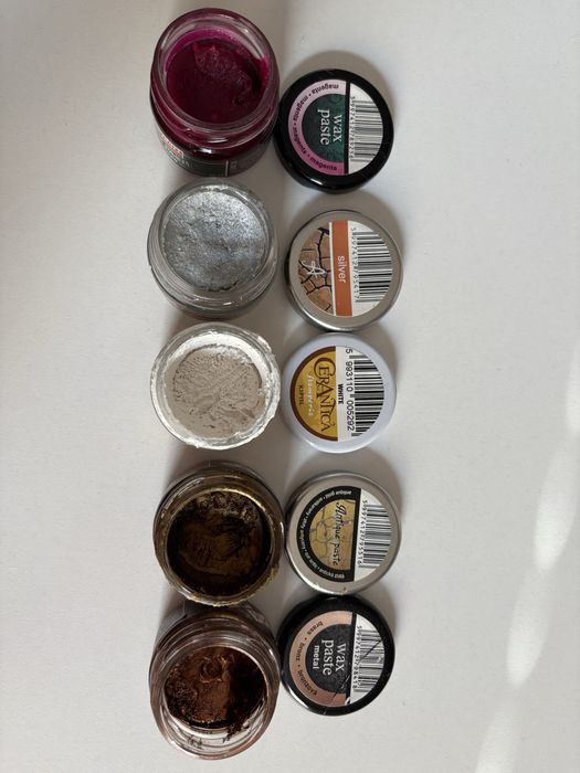 Decoupage - preparaty - wosk żywica patyna inne