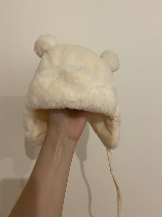 Шапочка плюшева шапочка зимова