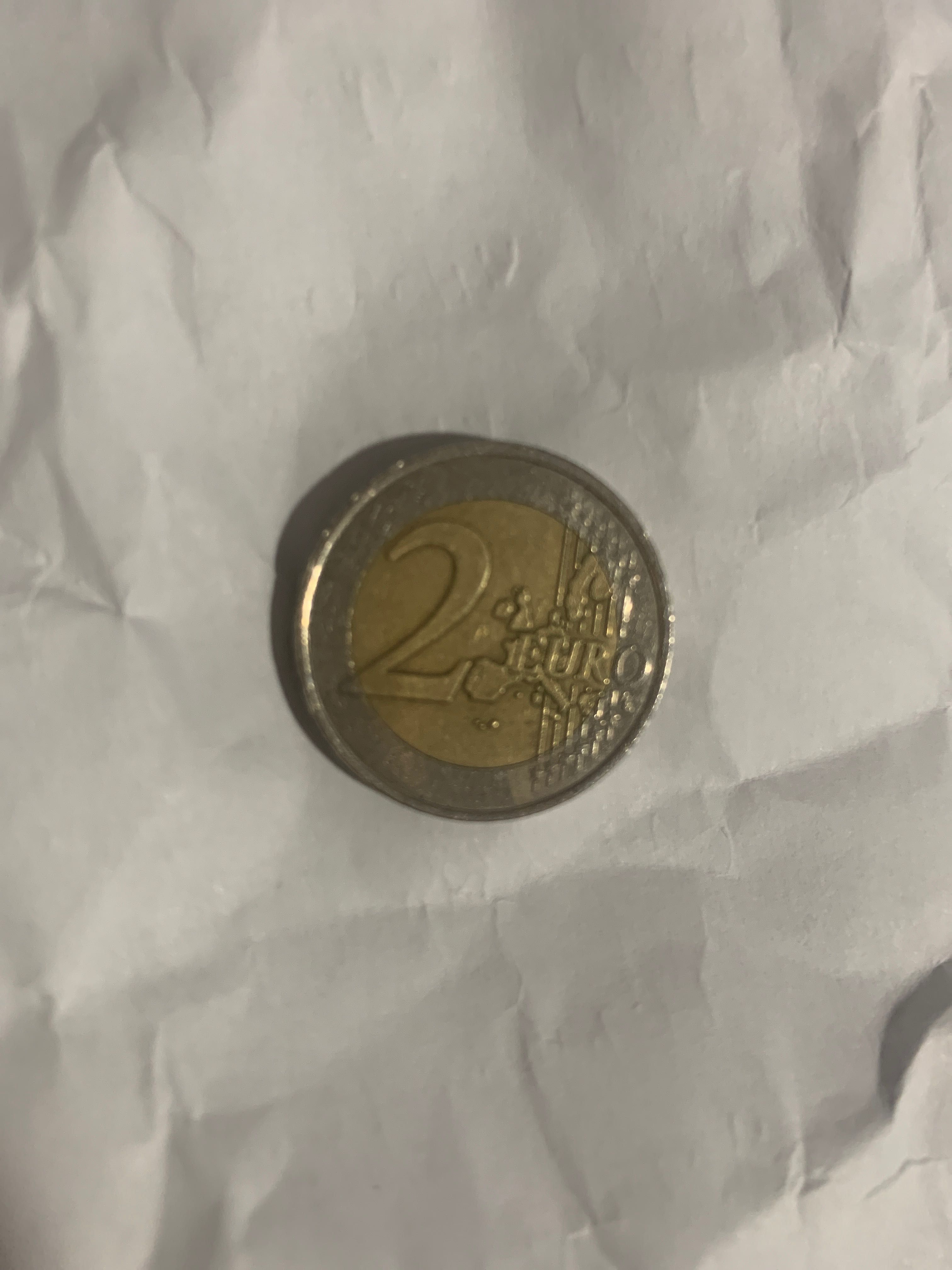 Moeda 2 euro rara