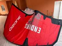 Kite: Ozone Enduro V4 12m Vermelho