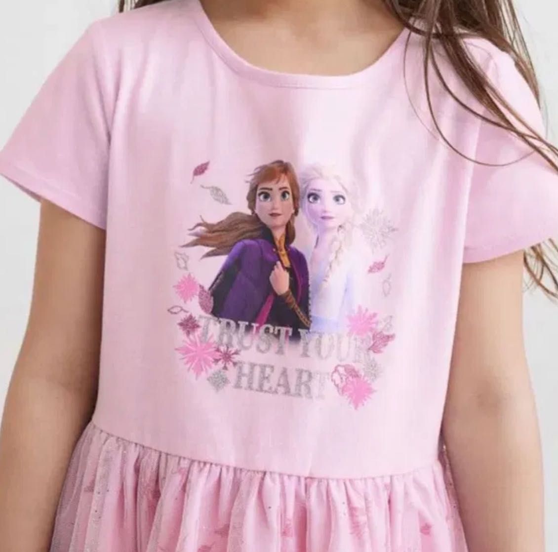 Elsa, Anna , Elza, Frozen, Kraina NOWA 110 116 TIUL, BROKAT