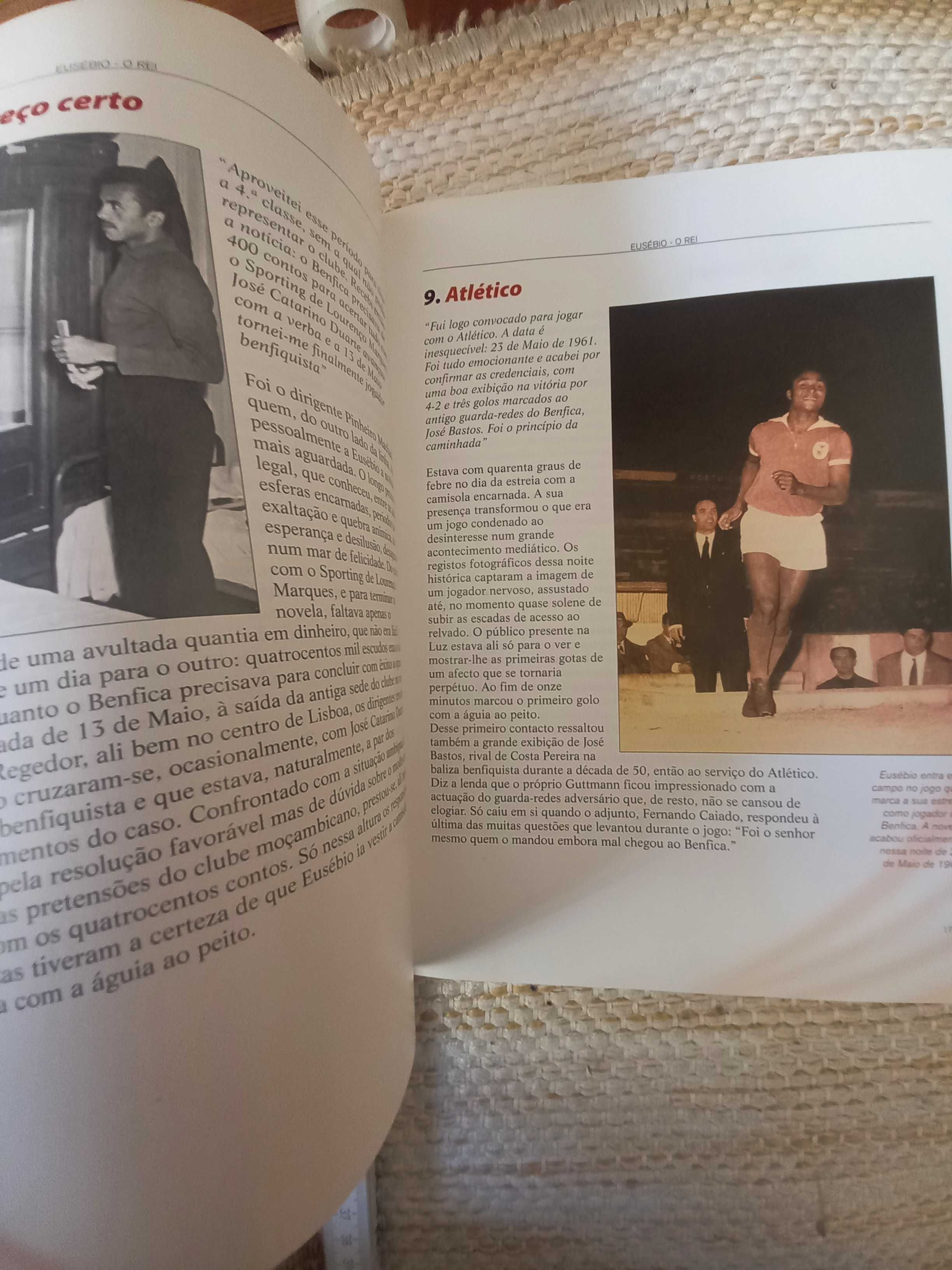 Revista especial sobre Eusébio jornal Record