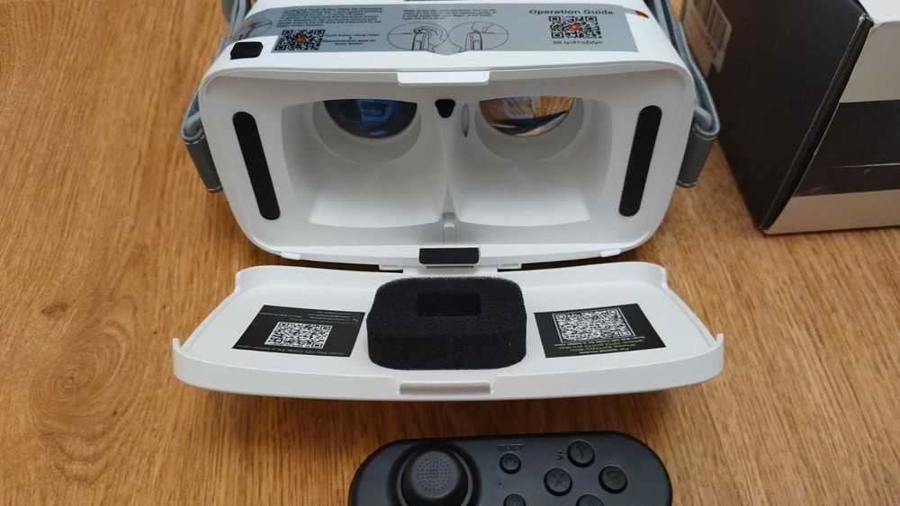 VR окуляри DESTEK V5 VR з Bluetooth-пультом