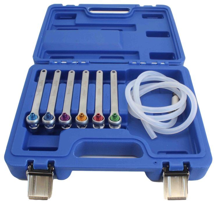 Zestaw Kluczy Do Odpowietrzania Hamulców Wymiany Płynu Z Zaworem