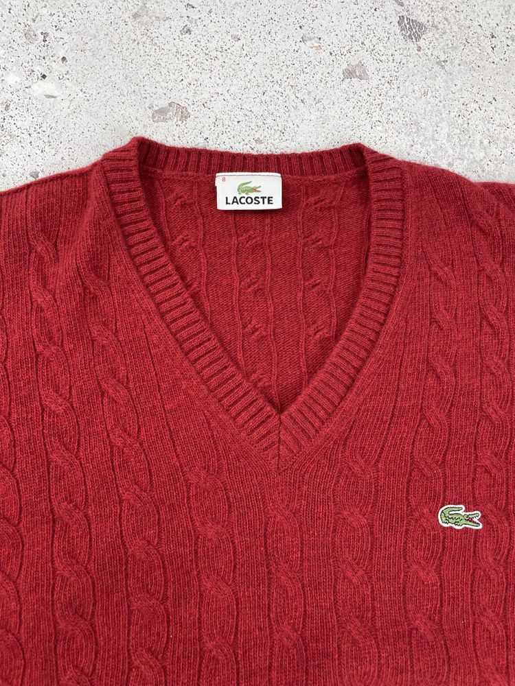 Lacoste Wool Sweater чоловіча кофта світер Оригінал