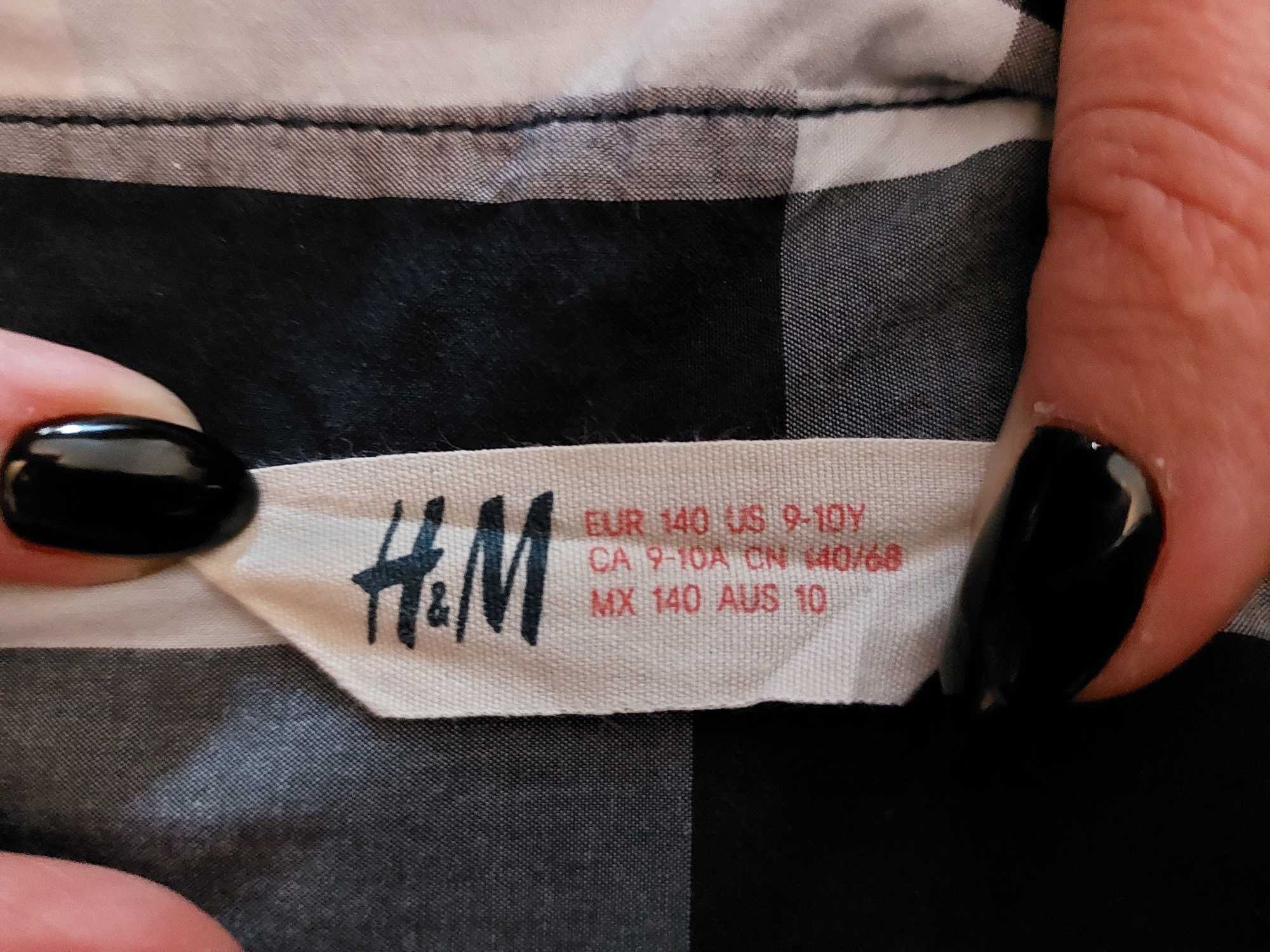 koszula chłopięca H&M 140 jak nowa