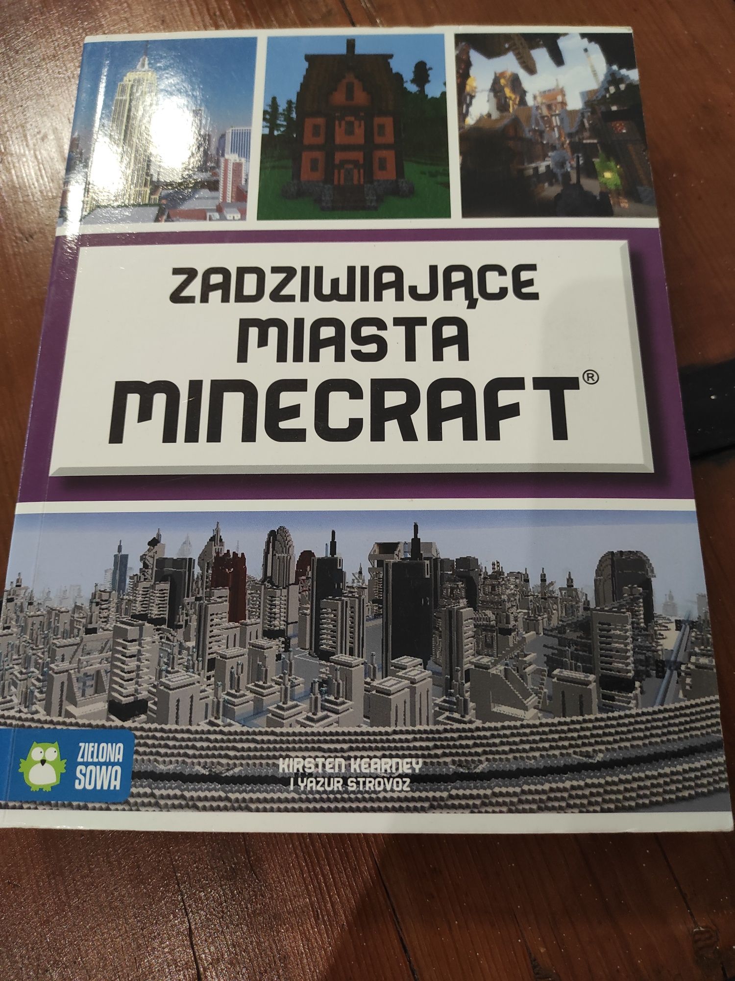 Książka Zadziwiające miasta Minecraft