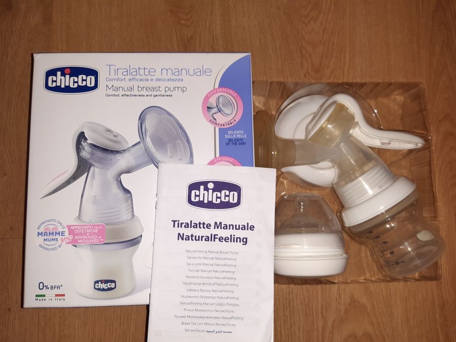 Bomba tira leite chicco amamentação