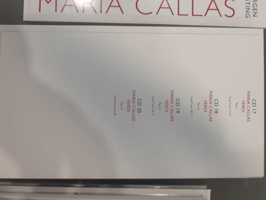 Maria Callas 26 CDs - edição especial